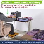 Sunkko 737G Double Pulse Dual Digital Display Lithium Battery Spot Welding Machine