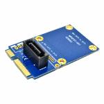 mSATA to SATA 7Pin PCI-E Upright Extension Converter Card for 2.5 / 3.5 inch HDD SSD