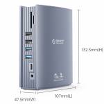 Orico CDH-15N 15-in-1 4K HDMI USB3.0 5Gbps Type-C Multi-function Docking Station