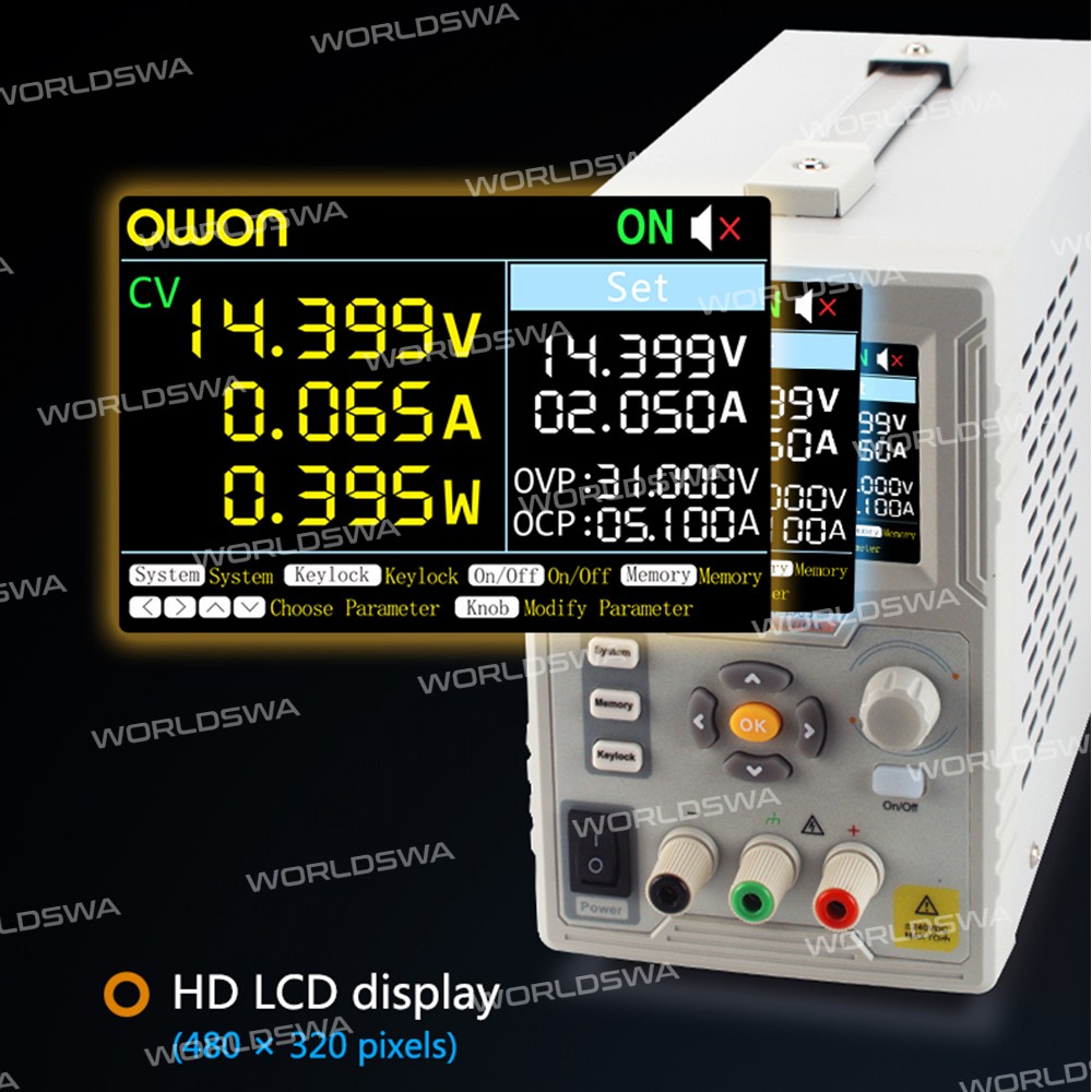 owon p4305-4603-portable-lcd-display-single-channel-linear-programmable-regulated-dc-power-supply-8