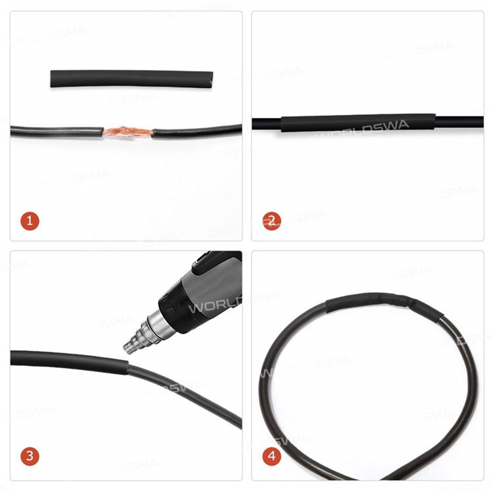 Multi-specification Insulating Heat Shrinkable Tube Combination Set for Cable Protection