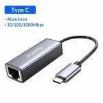 Orico XC-R45 Type-C to RJ45 Gigabit Ethernet Adapter Supports 1000Mbps Network Broadband Connection