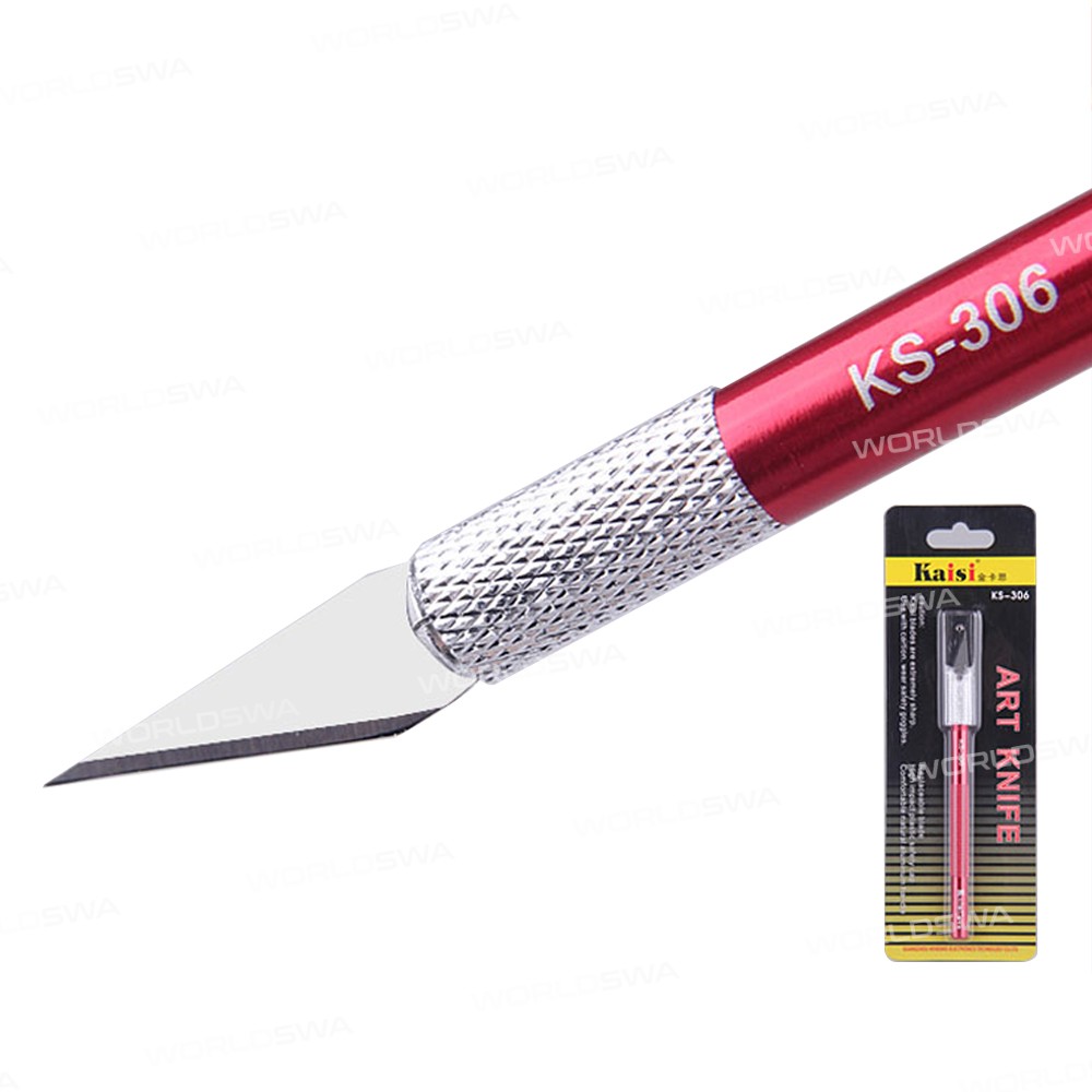 Kaisi KS-306 Precision Hand Repair Cutting Knife Set for Stenciling Carving