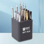 BST-R16 16-hole Multi-function Classified Storage Box for Heating Core/Screwdriver/Tweezers Storage