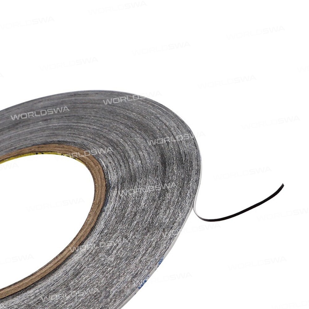 3M Double Sided Tape Black Sticker Adhesive Tape - 50 Meters