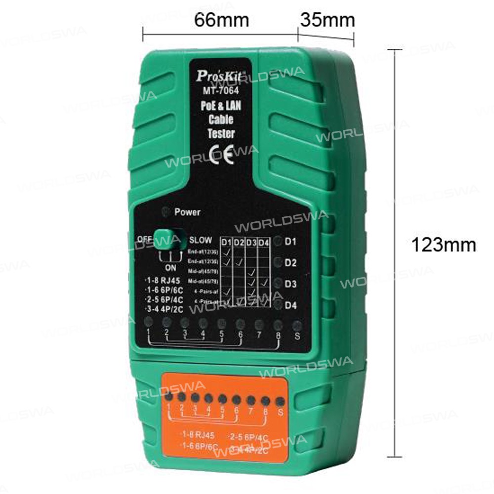 proskit mt-7064-c-2-in-1-separate-type-multi-functional-video-surveillance-poe-network-cable-tester-