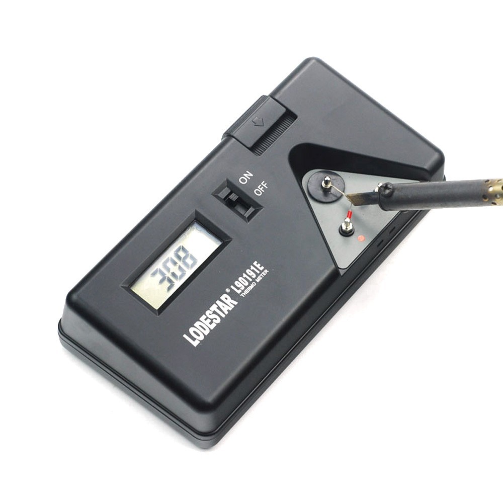 LODESTAR L90191E Electric Iron Temperature Tester 0 ~ 600C Measured Tip Temperature Gauge with Tempe