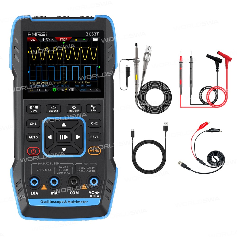 fnirsi 2c53t-handheld-dual-channel-50m-digital-oscilloscope-multimeter--signal-generator-14
