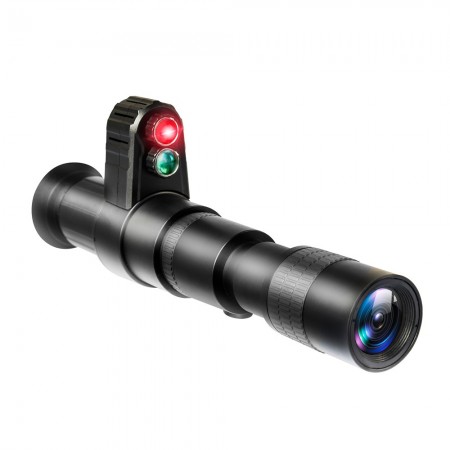 Monocular Crossing Cursor Digital Infrared Night-Visions 200-300M Full Black Viewing Distance for 38-48mm Diameter Sight