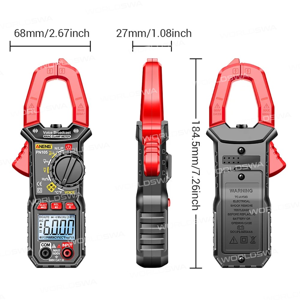 aneng pn105-600a-non-contact-voice-broadcast-clamp-multimeter-with-measure-temp-function-11