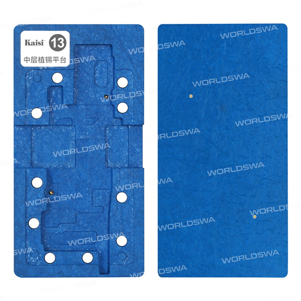 Kaisi 4-in-1 Middle Layer Motherboard BGA Reballing Stencil Platform for iPhone 13 Series