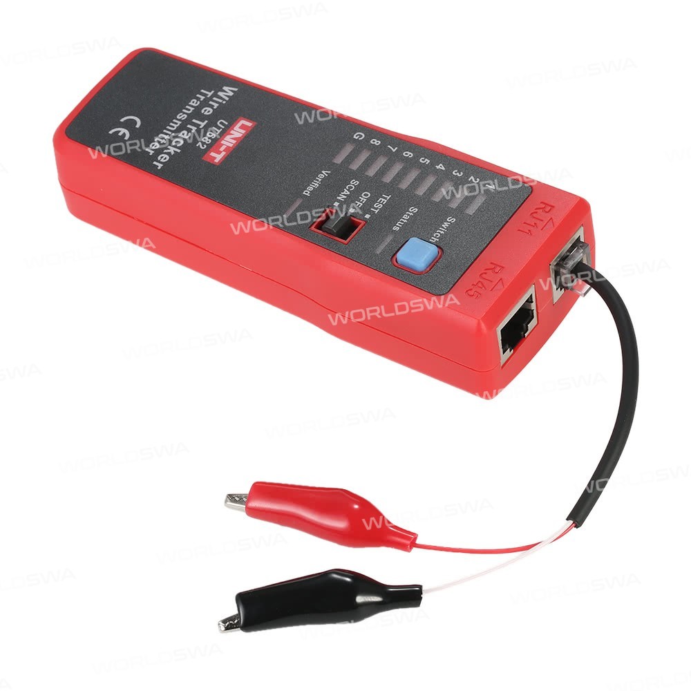 UNI-T UT682 RJ11 RJ45 Wire Tracker Line Finder Telephone Wire tracker Network Cable Tracer Tester