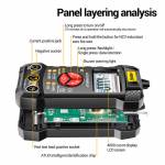 Aneng M167 4000 Counts Professional True RMS Digital Multimeter with Flashlight