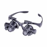 10X 15X 20X 25X Headband Magnifier With LED Light