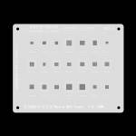 MiJing Reballing Stencil Plant Tin Steel Net for Maxim MAX Power IC