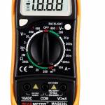 HYELEC MAS830L Portable Digital Multimeter DC Current Resistance AC/DC Voltage Tester with Backlight