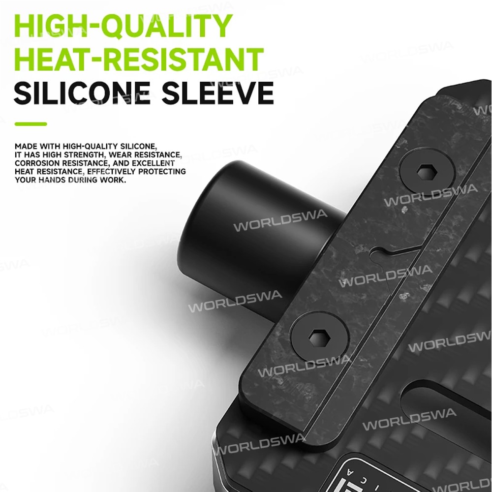 luowei lw-ap03-high-temperature-carbon-fiber-motherboard-fixture-for-iphone-and-android-3