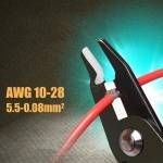 Pro'sKit CP-419 3-in-1 Precision Scissor Stripping Crimping Pliers for AWG 10-30 Cable