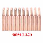 900M-T Series Pure Copper Soldering Iron Tip -10Pcs