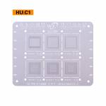WL 0.12MM Multi-Function BGA CPU Reballing Stencil Plant Tin Steel Net for MTK Qualcomm HiSilicon