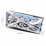 Yeston RX6800XT YB 16G / 256bit / GDDR6 Memory Gaming Graphics Card with Dual Light Effect Mode DP*3