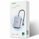 Ugreen CM521 Magnetic 5-in-1 USB 3.0 to TF / SD Card Type-C HUB for iMac All-in-one