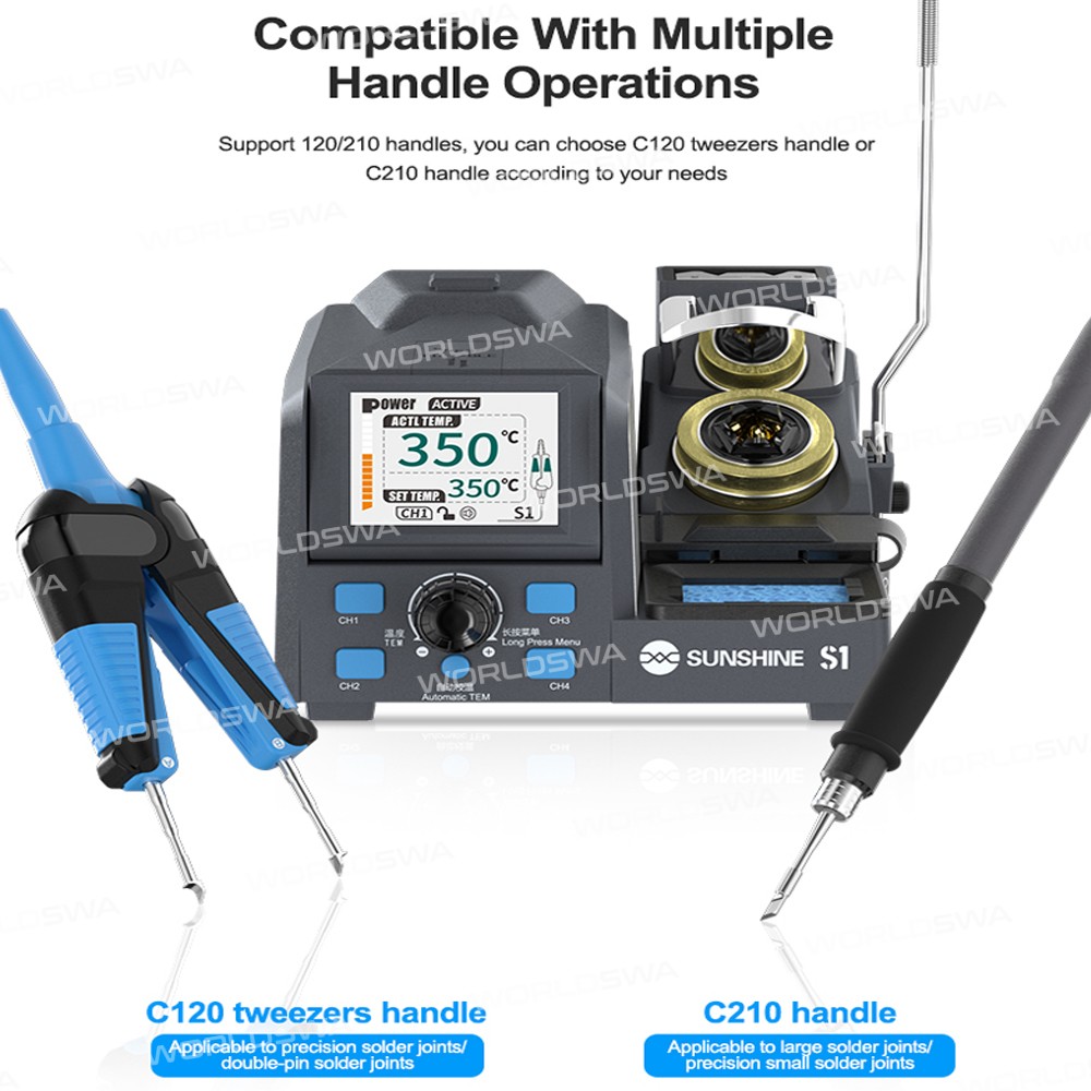 sunshine s1-multi-purpose-smart-color-screen-precision-tweezers-soldering-station-14