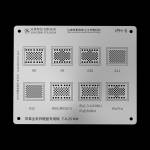 MiJing Reballing Stencil Plant Tin Steel Net for iPhone iPad NAND PCIE