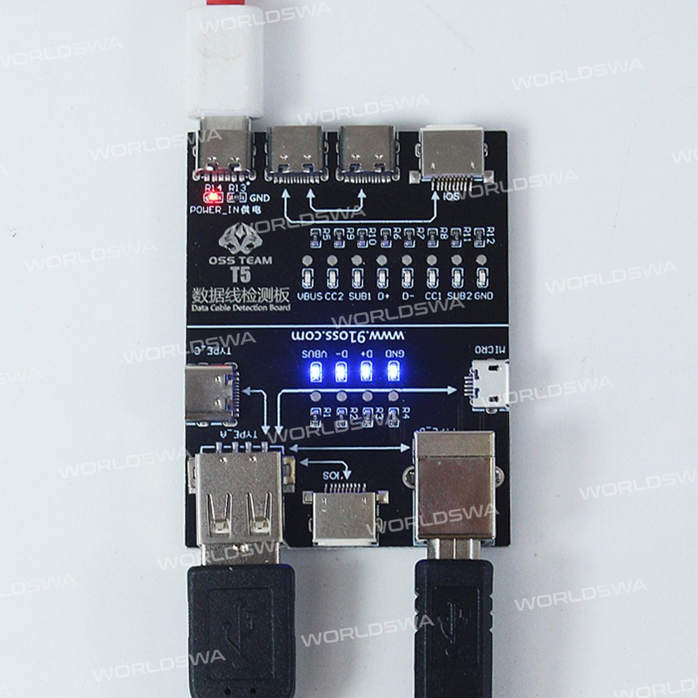oss t5-abnormal-pass-through-detection-board-for-lightning-micro-type-c-data-cable-testing-4