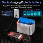 foxsur 12v-24v-car-battery-pulse-repair-charger-for-gel-wet-agm-lithium-lifepo4-battery-8