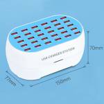 WLX-830 160W 30-Port Smart Charging Recognition USB Fast Charging Station