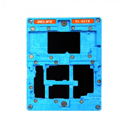 Relife RL-601R Motherboard Reballing Platform: PCB Middle Layer Disassembly & Tin Fixture Holder for iPhone 12 mini / 12 Pro Max / 12 / 11 Pro Max / 11 Pro / 11 / Xs / Xs Max / X