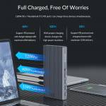 Orico TB3-S2 9-in-1 Multi-function NVME/SATA SSD Docking Station Thunderbolt3 HUB with M.2 Shell
