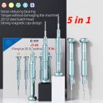 jitongxue jt-86-5-in-1-ultra-hard-s2-steel-magnetic-2d-screwdriver-set-for-mobile-phone-repair-2