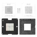 Amaoe 0.25mm Directly Heating BGA Reballing Stencil Tin Planting Platform for RTX3060/RX580