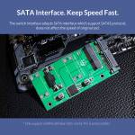 Orico S22PTMS mSATA to 2.5-inch 22Pin SATA SSD Adapter Card