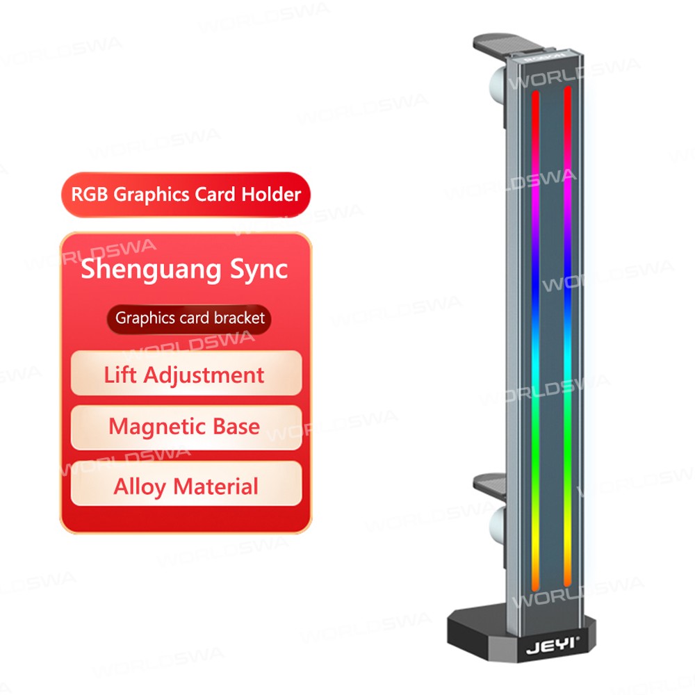jeyi rgb-lighting-effect-magnetic-adjustable-video-card-stand-for-desktop-computer-2