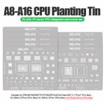 relife rl-044-iphone-series-cpu-tin-planting-steel-mesh-set-2