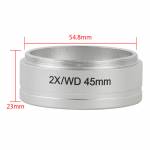 Eakins Trinocular Stereo Microscope WD 0.5X 0.7X 2.0X Auxiliary Objective Lens Barlow Lens For Nikon