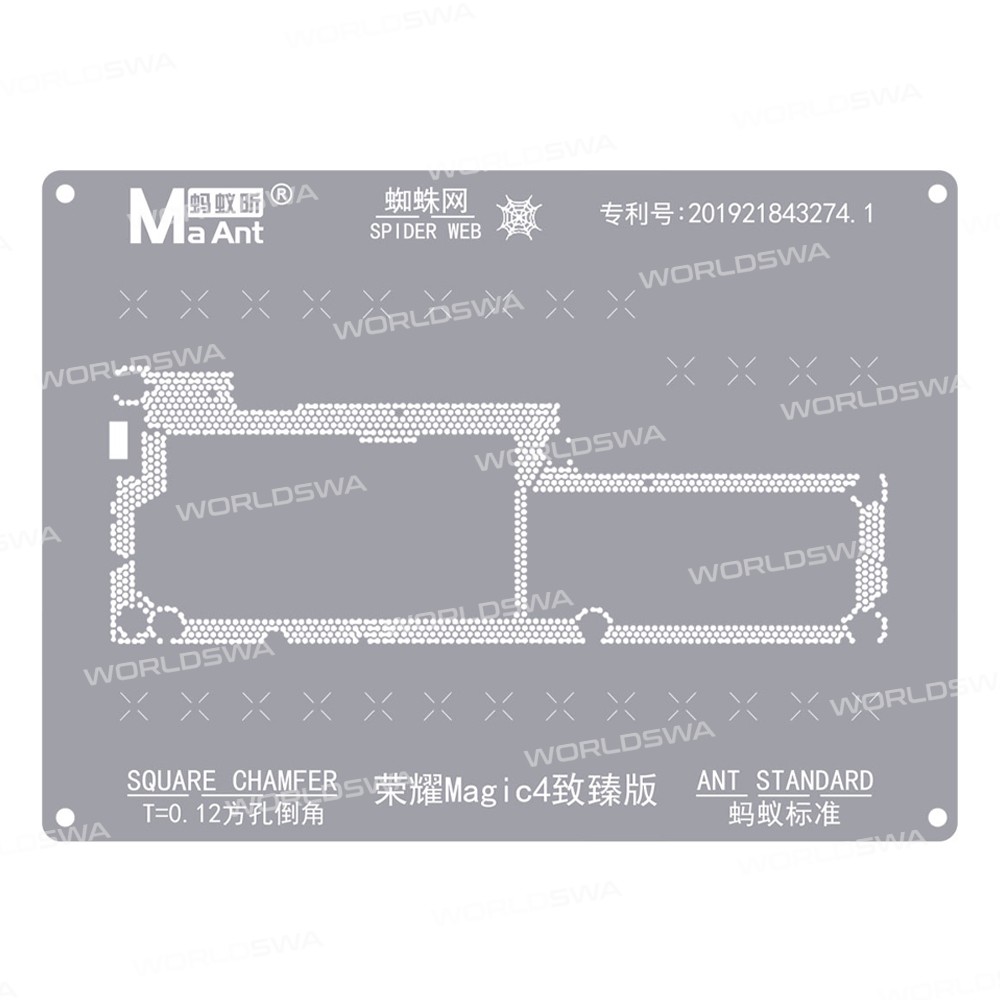 maant 012mm-middle-layer-bga-reballing-stencils-for-huawei-magic-series-2