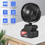 mini portable-lithium-electric-fan-outdoor-camping-fan-low-noise-360rotating-2-speeds-30ah-battery-0