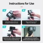 telesin sports-camera-backpack-strap-mount-clip-for-gopro-hero-dji-insta360-5