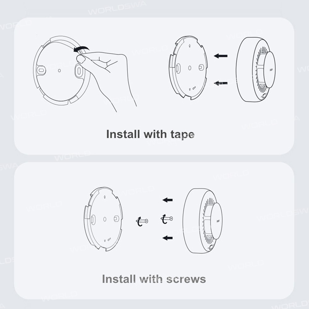 aqara smart-smoke-detector-zigbee-fire-alarm-and-monitor-9
