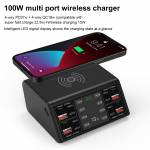 100w led-8-port-usb-qc-pd-quick-charger-wireless-charger-for-iphone-ipad-samsung-xiaomi-2