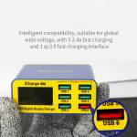 Mechanic iCharge 6M LCD Digital Display Fast Charger 8 Port USB Charging Dock