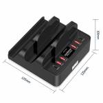 wlx f6a-multifunction-dual-wireless-charging-station-compatible-with-android-iphone-11