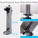 XJ-15 Universal Aluminum Alloy Tablet Phone Stand Holder Clip