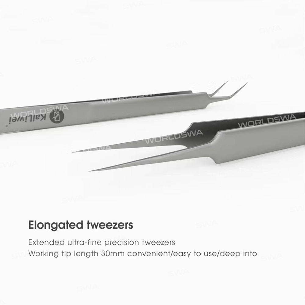 kailiwei kw-11c-kw-15c-high-precision-non-magnetic-stainless-steel-tweezers-5