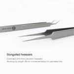 kailiwei kw-11c-kw-15c-high-precision-non-magnetic-stainless-steel-tweezers-5