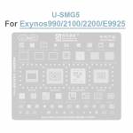 amaoe 012mm-u-smg-series-cpu-comprehensive-bga-reballing-stencil-for-samsung-exynos-cpu-6
